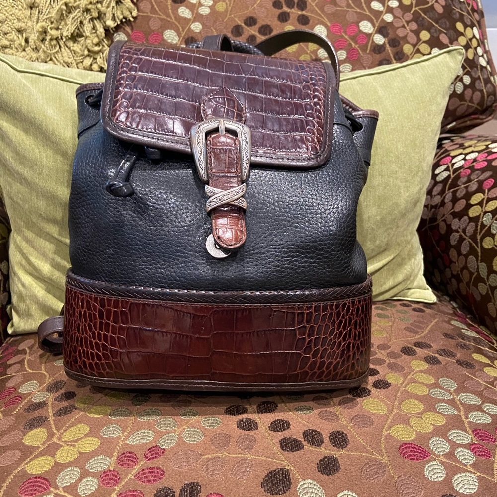 Brighton All Leather Backpack Bag